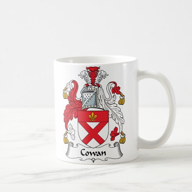 Cowan Family Crest Coffee Mug (Right)