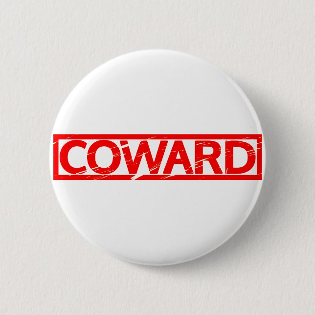 Coward Stamp Button (Front)