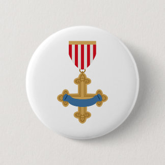 Cowardly Lion Badge Button