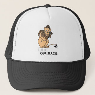 Cowardly Lion: "If I Only Had Courage" Trucker Hat