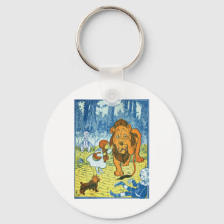 Cowardly Lion Keychain