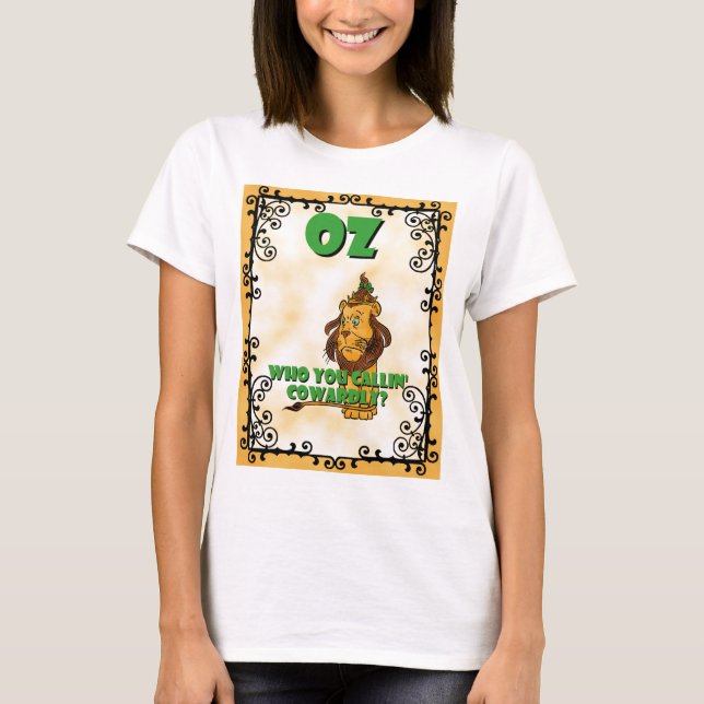 Cowardly Lion T-Shirt (Front)