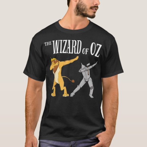 Cowardly Lion Tin Man Dab _The Wizard Of Oz Classi T_Shirt