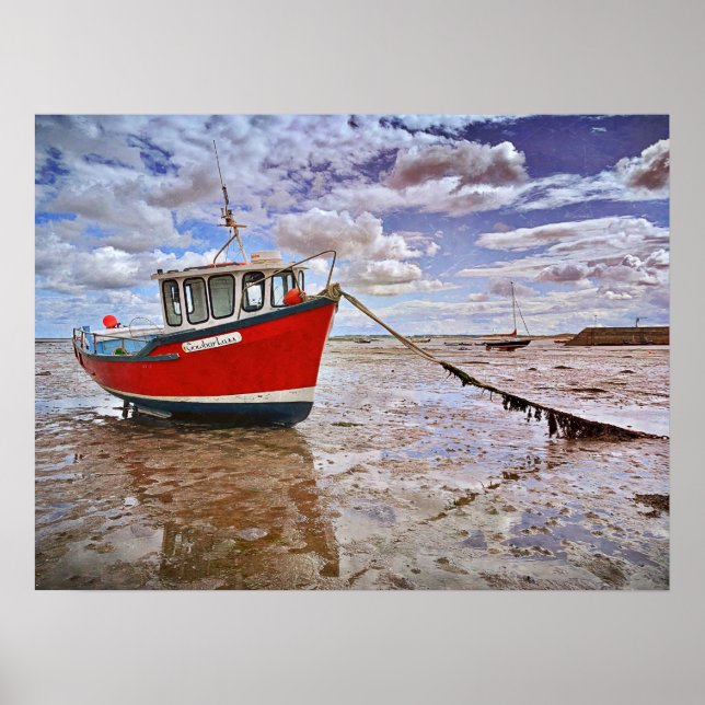 Cowbar Lass, Lindisfarne Poster (Front)