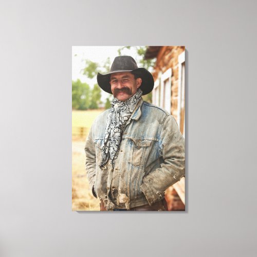 Cowboy 14 canvas print