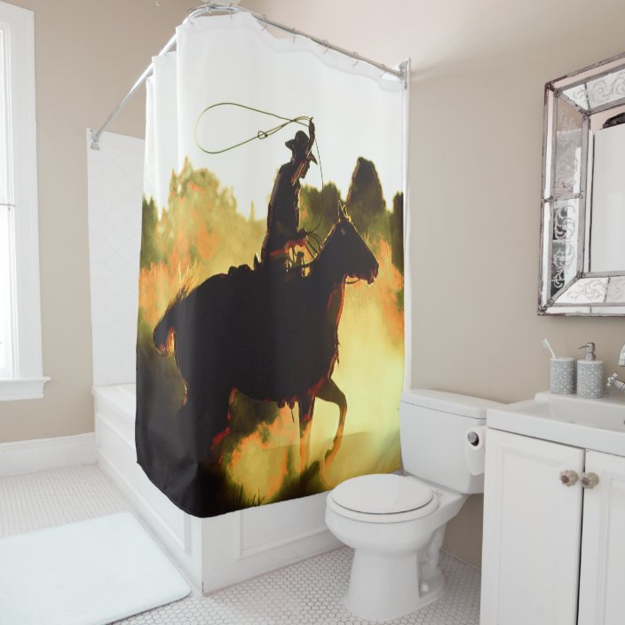 Cowboy 1 Shower Curtain