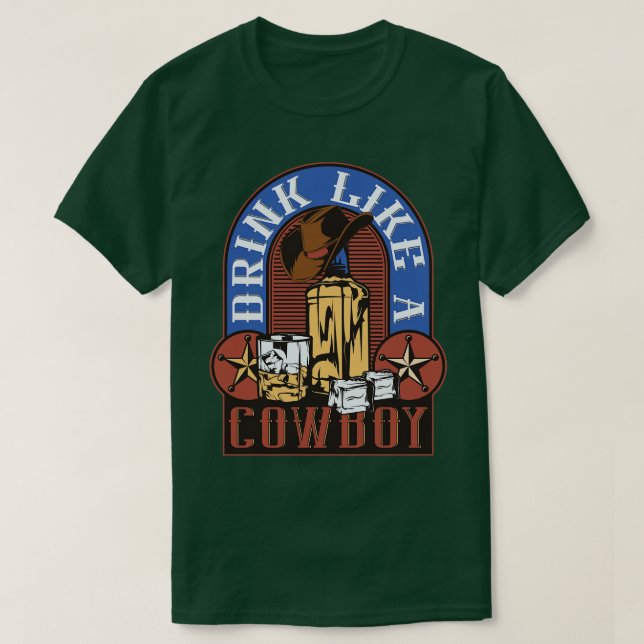 Cowboy 1 T-Shirt (Design Front)