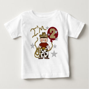 Cowboy 2nd Birthday Baby T-Shirt