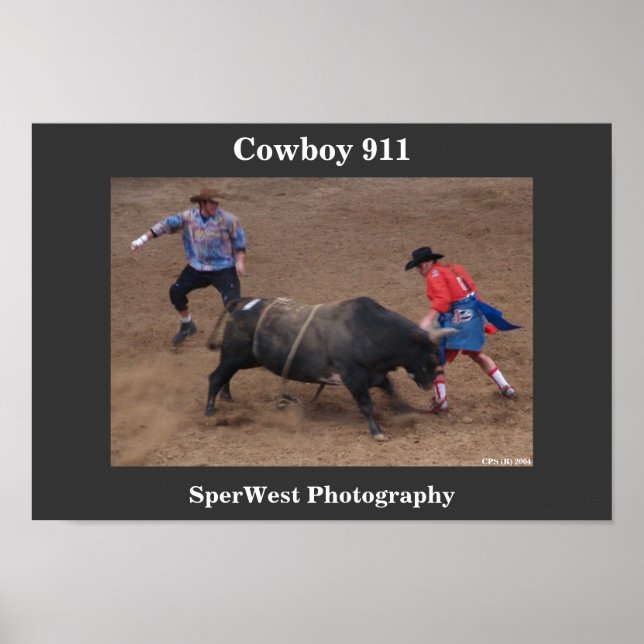 Cowboy 911 poster (Front)