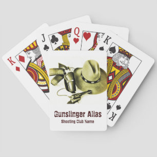 Cowboy Action Shooting Fast Draw Playing Card Deck