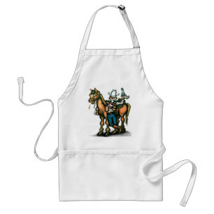 Cowboy Adult Apron