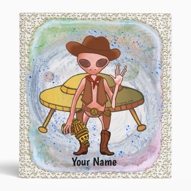 Cowboy Alien binder (Front)