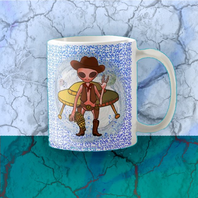 Cowboy Alien  mug (Creator Uploaded)