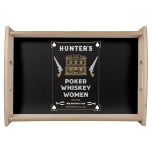Cowboy American Frontier Saloon Serving Tray