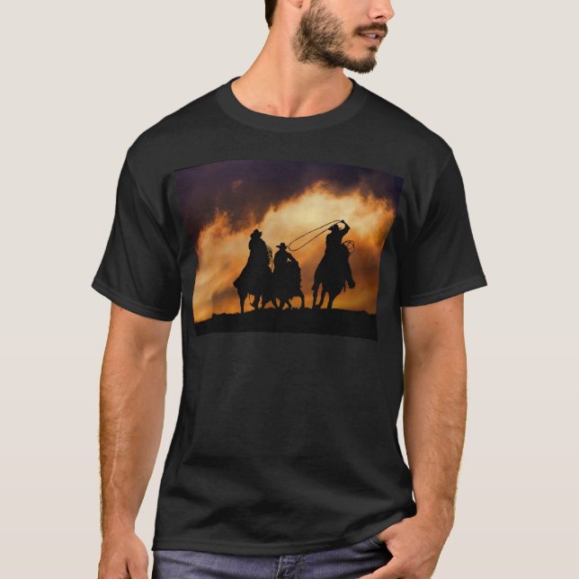 Cowboy and Cowgirl Gift Sutff T-Shirt (Front)