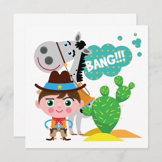 Cowboy and Horse (Front/Back)