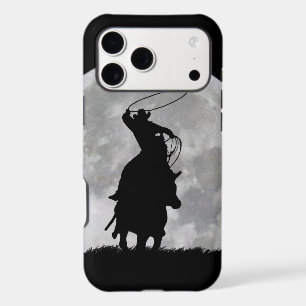Cowboy and Horse Rodeo Roping iPhone 17 Pro Max Case