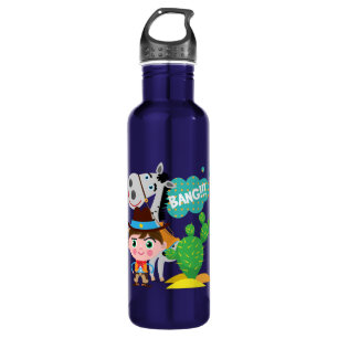 Cowboy and Horse Water Bottle
