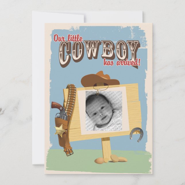 Cowboy Announcement (Front)