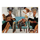 Cowboy Asleep in Beauty Salon (Front Horizontal)