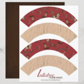 Cowboy Baby Cupcake Wrapper (Front/Back)