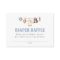 Cowboy Baby Shower Diaper Raffle Ticket