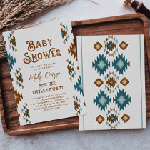 Cowboy Baby Shower Invitations | Southwest Baby