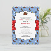 Cowboy Baby Shower Invite WESTERN / birthday party (Standing Front)