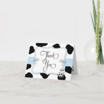 Cowboy Baby Shower Thank You Note Card