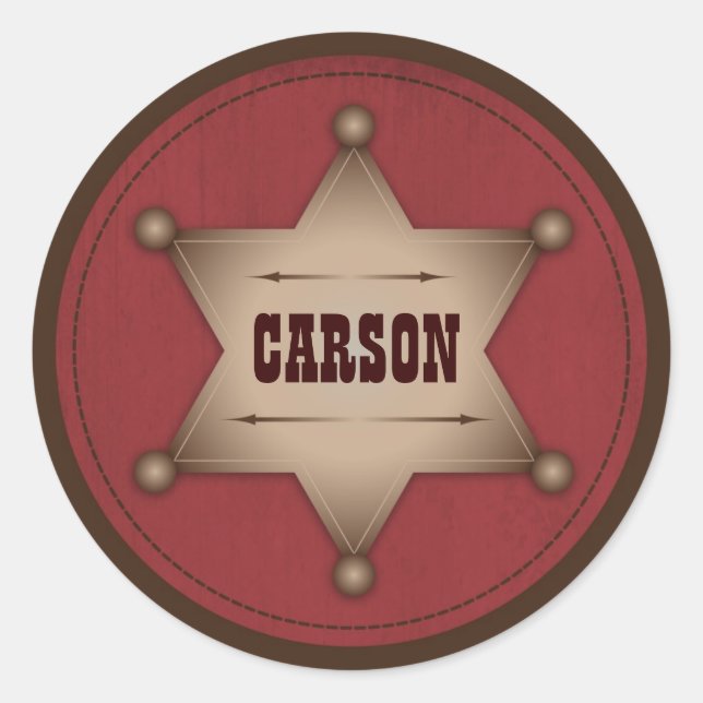 Cowboy Baby Sticker B (Front)