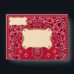 Cowboy, Bandana Style A6 Envelopes<br><div class="desc">Cowboy and Cowgirl bandana envelopes,  Other coordinating cowboy and cowgirl birthday party decorations available at Metro-Event.com and Metro-Events on Zazzle.</div>