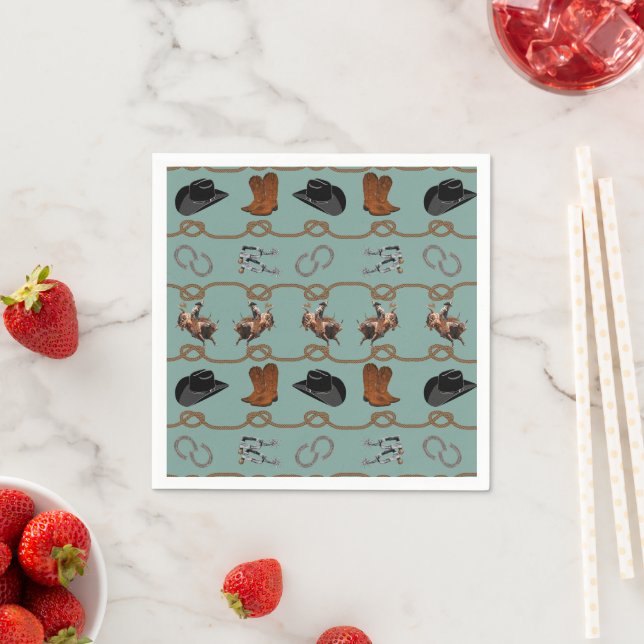 Cowboy Barn Party  Napkins (Insitu)