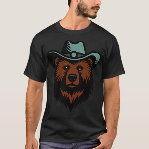 Cowboy Bear T_Shirt