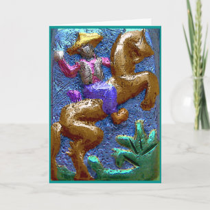 Cowboy Birthday Card