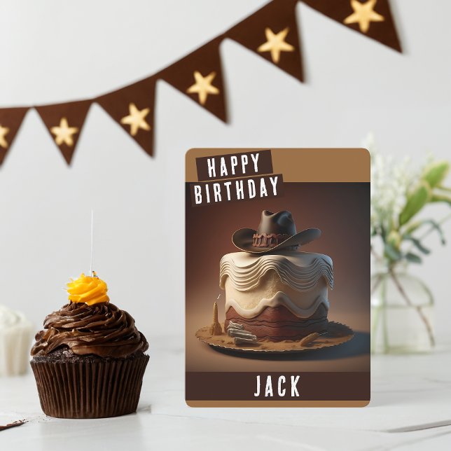 Cowboy Birthday Card (Creator Uploaded)