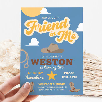 Cowboy Birthday Invitation | Western Invitation by WildChildPartyShop at Zazzle