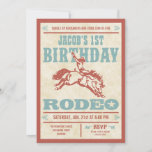 Cowboy Birthday Rodeo Party Invitations at Zazzle
