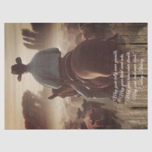 Cowboy Blessing Western Man Roundup Cattle Tissue Paper