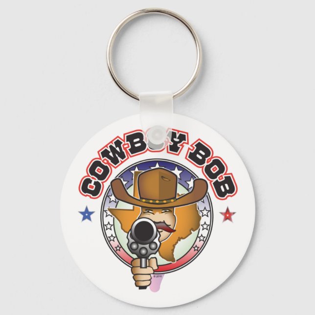 COWBOY BOB KEYCHAIN (Front)
