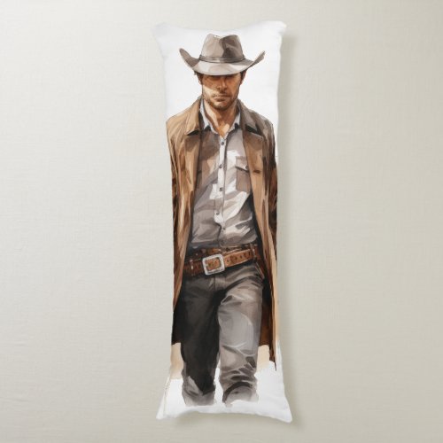Cowboy Body Pillow