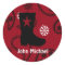 Cowboy  Boot Birthday  Stickers