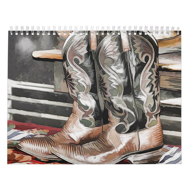 Cowboy Boot Calendar (Cover)