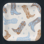 Cowboy Boot Party Plates<br><div class="desc">Western Party Plates
Ready to be personalized by you!</div>