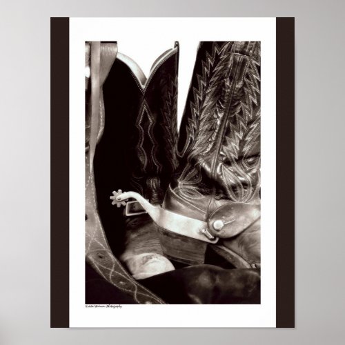 Cowboy Boots 11x14 Poster