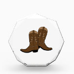 Cowboy Boots Acrylic Award<br><div class="desc">Wear these boots to go square dancing.</div>