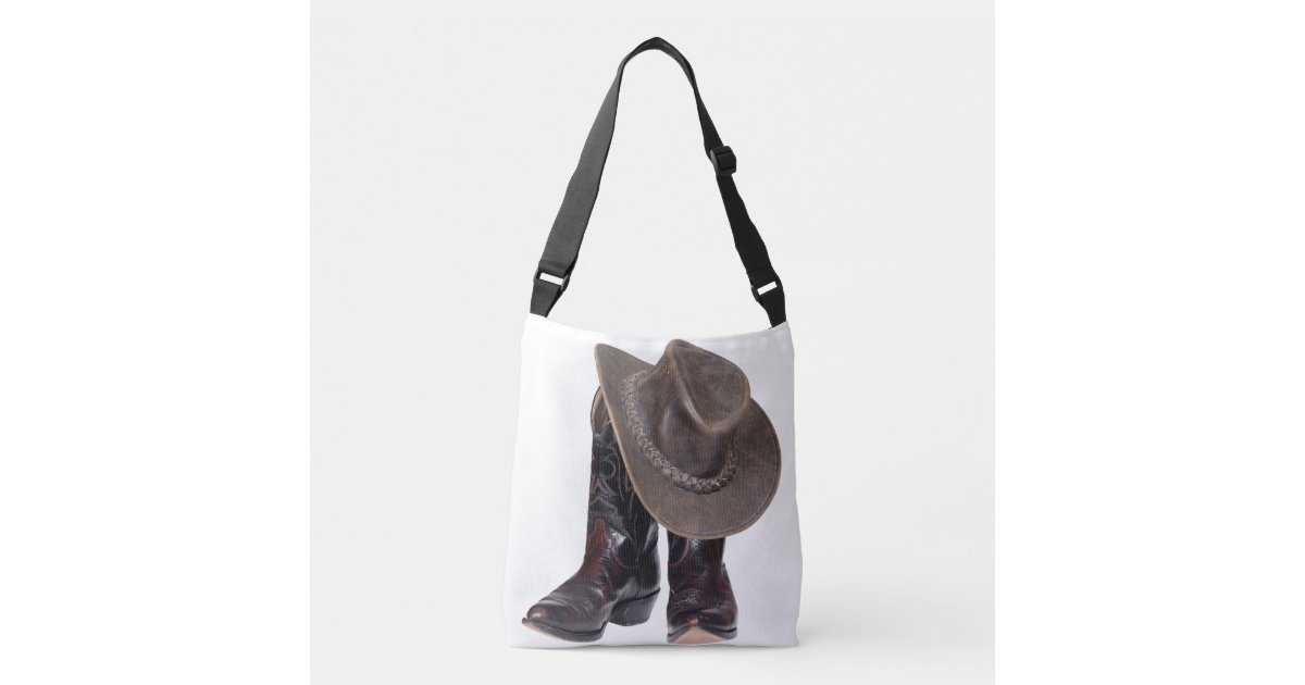 Black Rhinestone Cowboy Boot & Hat Crossbody Sling Bag BLACK RHINESTONE METALLIC WESTERN COWBOY BOOTS – Magnolia  main image 3