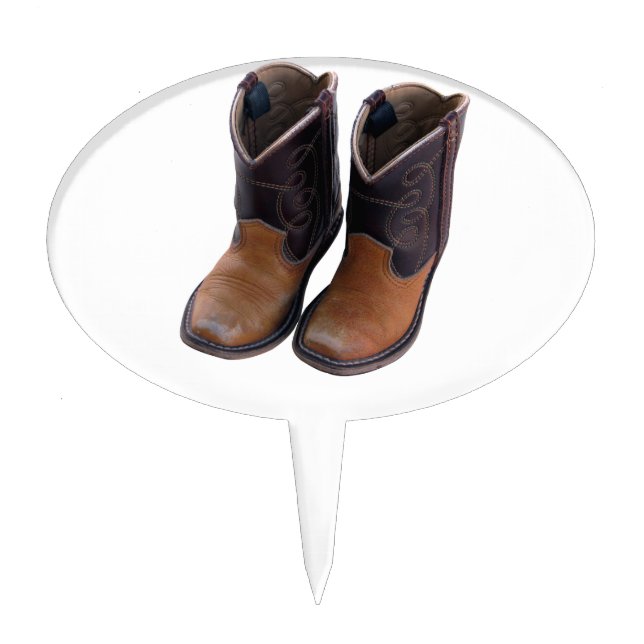 Cowboy Boots Cake Topper (Front)