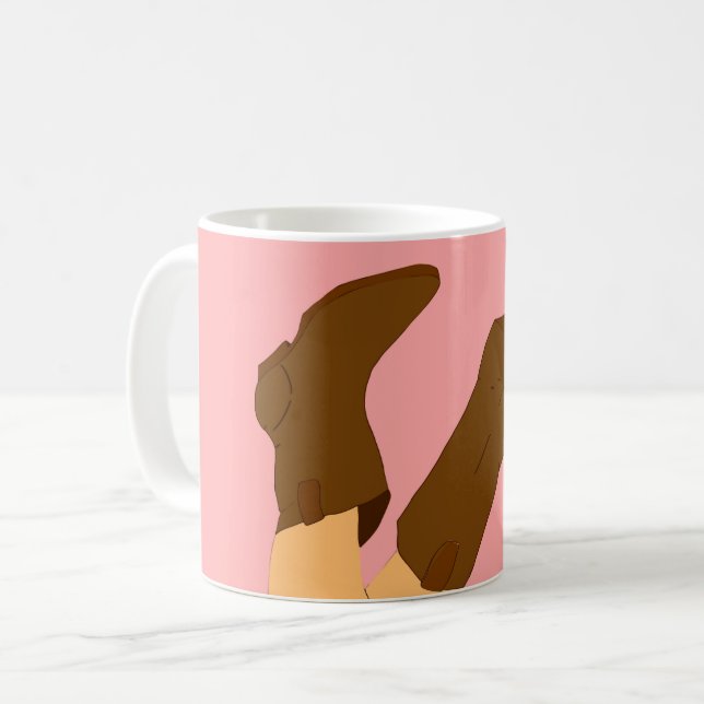 Cowboy Boots  Coffee Mug (Front Left)