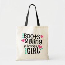 Cowboy Boots Country Cowgirl Western Princess Tote Bag