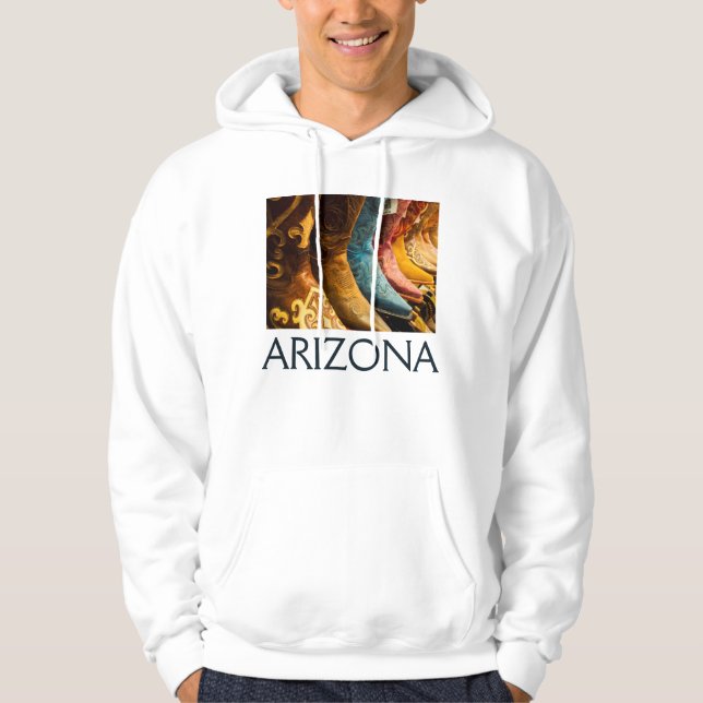 Cowboy boots for sale, Arizona Hoodie (Front)
